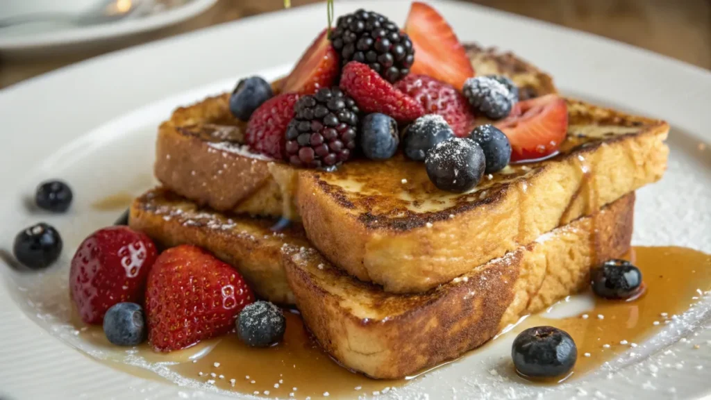 Sourdough French toast recipe