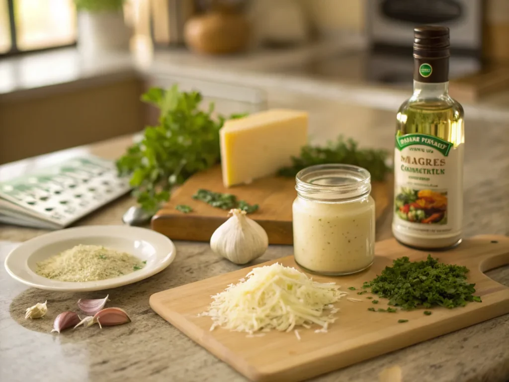 Chicken Alfredo recipe with jar sauce